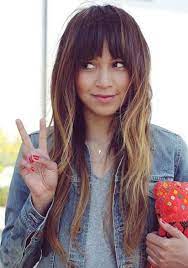 Bangs Beach Waves Long Hair With Bangs Hair Styles Long Hair Styles