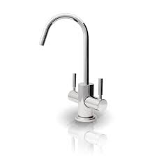 Apec Water Systems Arlington 2 Handle Instant Hot And Cold Reverse Osmosis Drinking Water Dispenser Faucet In Chrome Faucet Hc Arl Cm The Home Depot In 2020 Faucet Chrome Faucet Water Dispenser