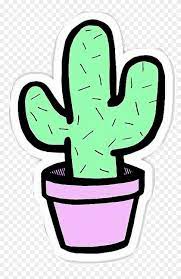7 646 cactus flower stock video clips in 4k and hd for creative projects. Sticker Picsart Cactus Flower Stikers Isagonzl469 Cute Drawings Of Cactus Free Transparent Png Clipart Images Download
