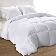Beautiful quilted earthtone faux silk with chocolate and gold accents. Utopia Bedding Down Alternative Comforter California King White All Season Comforter Plush Siliconized Fiberfill Buy Online In El Salvador At Elsalvador Desertcart Com Productid 176510575