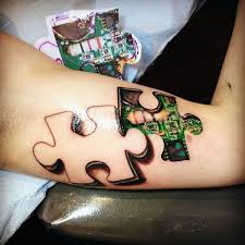 Autism Puzzle Piece Tattoo Black And White 60 Circuit Board Tattoo Designs For Men Electronic Ink Ideas Pieces Tattoo Puzzle Tattoos Puzzle Piece Tattoo