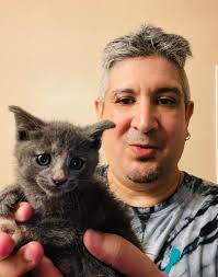 Her names Rat. All she does is sleep,scream at me and get behind things  she's not supposed to. I love her to bits.