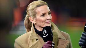 Gabrielle nicole logan mbe (gabby logan) (born 24 april 1973) is an english presenter and a former wales international gymnast who is best known for her presenting roles with bbc sport and itv. Women S Football Has Changed Massively Says Gabby Logan Eurosport