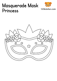 A few boxes of crayons and a variety of coloring and activity pages can help keep kids from getting restless while thanksgiving dinner is cooking. Free Printable Masquerade Masks Template 123 Kids Fun Apps