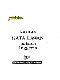 Incumbent), berasal dari kata tahana, yang berarti kedudukan, kebesaran, atau kemuliaan, dalam politik, adalah istilah bagi pemegang suatu jabatan politik yang sedang menjabat. Bahasa Inggris Kamus Kata Lawan