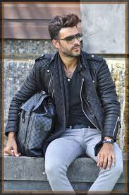New Style Lambskin Black Leather Bomber Jacket Biker Motorcycle Jackets For Men Westernoutfit Motorcycl Leather Jacket Men Leather Jacket Jackets Men Fashion