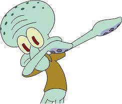 Squidward Dab Sticker By Jayesus Squidward Wallpaper Spongebob Kartun