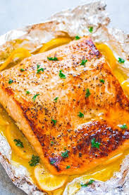 Baked Garlic Butter Salmon Recipe Sheet Pan Salmon Averie Cooks Recipe Salmon Recipes Oven Baked Salmon Recipes Salmon Dishes