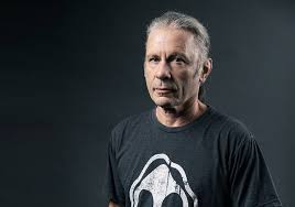 Bruce Dickinson lead singer of Iron Maiden. BCC Speakers