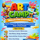 Morning Session – Summer Art Camp