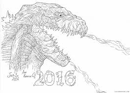 All godzilla coloring sheets and pictures are absolutely free and can be linked directly our godzilla coloring pages in this category are 100% free to print, and we'll never charge you for using, downloading, sending, or sharing them. Godzilla Coloring Pages Firing By Amir Kameron Coloring4free Coloring4free Com