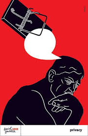 Privacy Poster By Luba Lukova Graphic Design Education Poster Art Conceptual Art