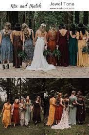 Mix And Match Bridesmaid Dresses Done Right 7 Ways To Rock The Trend Bridesmaid Dresses Boho Fall Bridesmaid Dresses Mix Match Bridesmaids Dresses