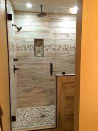 Search results for peel stick wood tiles within wall paneling. 24 Astonishing Bathroom Shower Design Ideas For Simple Bathroom Teracee Wood Tile Shower Bathroom Remodel Shower Shower Floor
