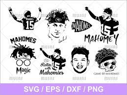 10 overall pick in the 2017 nfl draft, mahomes is one of just three nfl qbs to ever. Mahomes Svg Bundle Vectorency