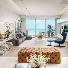 A Miami Condo Emanates Playful Elegance Luxe Interiors Design Miami Interior Design Condo Interior Design Miami Condo Decor