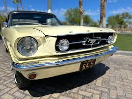 Image result for Sunlight Yellow 1964 Mustang