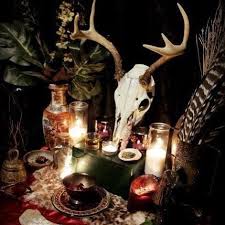 Yule Altar Inspo Wiccan Decor Witches Altar Wiccan Altar