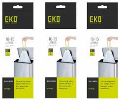 Check spelling or type a new query. Eko Bin Liners 10 15l Extra Strong Drawstring Bags Size C 60 Liners Kitchen Bins Ebay