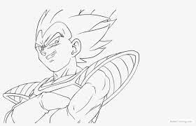 Choose from a variety of coloring pages with pop culture and entertainment themes, including star wars, friends, the office, gilmore girls, and more. Free Coloring Pages Of Vegeta Line Art By Xphire906 Vegeta Line Art Transparent Png 1280x720 Free Download On Nicepng