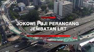 Adapun panjang bentang utama adalah 148 meter dan beban pengujian pondasi 4.400 ton. Perancang Jembatan Lengkung Lrt Isi Kuliah Tamu Itb Tekno Tempo Co