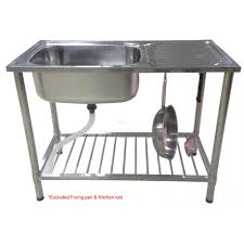 diy sink with kitchen sink stand