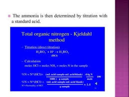 Kjeldahl Method In Dairy Industry