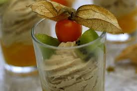 Recette De Verrines Festives Au Foie Gras Et Fruits Exotiques Recette Recette Verrine Foie Gras Fruits Exotiques