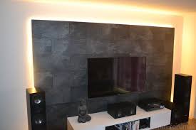 Idee Tv Wand Aus Laminat Tv Wand Wohnzimmer Diy Wandgestaltung Tv Wand