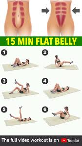 15 Min Flat Belly Do This Everyday Video In 2020 Workout Videos Gym Workout For Beginners Stomach Workout
