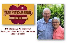 Check spelling or type a new query. Michigan Fruit Grower Weather Watcher Teichman Dies At 88 Fruit Growers News