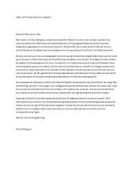 Open Sollicitatie Motivatiebrief