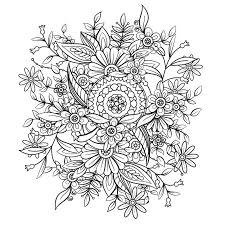 Free download, no login/sign up exclusive 40 categories. Floral Pattern In Black And White Stock Vector Illustration Of Summer Line 115877783