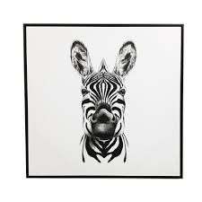You need a mobile printer that can handle serious abuse. Framed Zebra Canvas Wall Art 80cm Free Delivery Luxe Mirrors