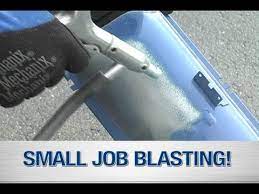 Soda Blaster Media Blaster In Action - The Small Job Blast System From Eastwood - Youtube