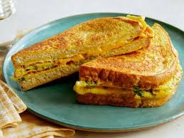 Egg And Cheese Bread Omelet Recipe Food Network Recipes Best Egg Recipes Breakfast
