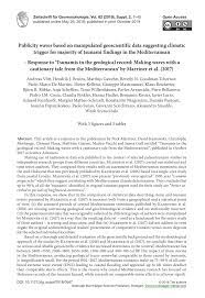 Honorary degree recipients can be found on the list of university of florida honorary degree recipients, and notable administration, faculty, and staff are found on the list of university of florida faculty and administrators. Pdf Publicity Waves Based On Manipulated Geoscientific Data Suggesting Climatic Trigger For Majority Of Tsunami Findings In The Mediterranean Response To Tsunamis In The Geological Record Making Waves With A Cautionary
