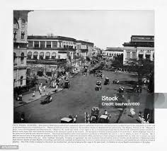 Clive Street Calcutta India Antique ...