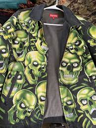 Supreme Skull Pile Jacket Sz Xl For Sale In Portland Or Offerup Jackets How To Wear Clothes
