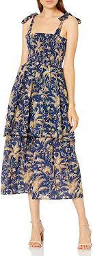 Rebecca Taylor Women S Sleeveless Talita Smock Dress At Amazon Women S Clothing Store