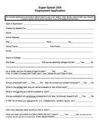 Many people are feeling fatigued at the prospect of continuing to swipe right indefinitely until they meet someone great. Fillable Online Download The Application Here Super Splash Usa Fax Email Print Pdffiller
