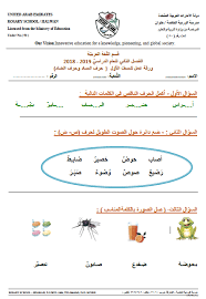 اللغة العربية ورقة عمل حرف ص ض للصف الأول ملفاتي