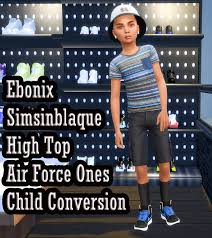 The sims 4 urban cc finds: Ebonix Simsinblaque Child Nikes Jordans Sims 4 Children Sims 4 Cc Kids Clothing Sims 4