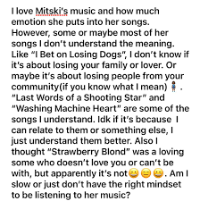 Mitski i bet on losing dogs lyrics. I Think I M Just Slow But You Tell Me Mitski