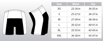 custom triathlon gear by atac sportswear size chart