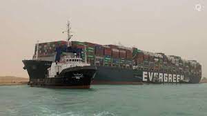 I can help with that. Suez Canal Block How To Dislodge A 200 000 Ton Ship From A Canal Wall Bloomberg
