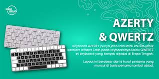 Pada papan keyboard, aktifkan numlock (tidak terdapat pada laptop), tekan tombol alt secara bersamaan dengan kode karakter maka akan dihasilkan karakter tertentu. Siberkreasi On Twitter Keyboard Azerty Punya Jenis Tata Letak Khusus Untuk Karakter Alfabet Latin Pada Keyboardnya Kalau Qwertz Ini Keyboard Yang Banyak Dipakai Di Eropa Tengah Layout Ini Berdasar Dari 6 Huruf Pertama
