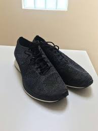 Nike flyknit racer knit by night 3. Nike Flyknit Racer Us10 Knit By Night Black Dark Grey Volt Women S Fashion Shoes Sneakers On Carousell