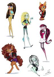 Zp Ish Ghouls By Grafite07 Monster High Art Monster High Characters Monster High Dolls