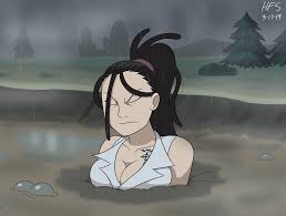 the mud pit that binds her together by